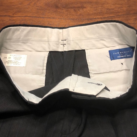 Towncraft Men’s dress slacks size 34x30 - Picture 6 of 8